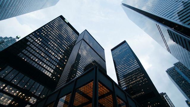 Skyscrapers. 